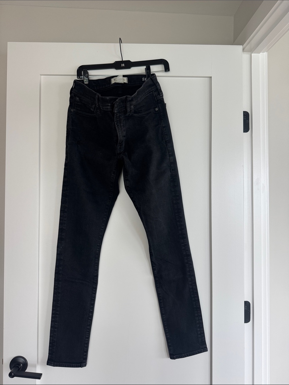 Madewell Men’s Black Skinny Jeans